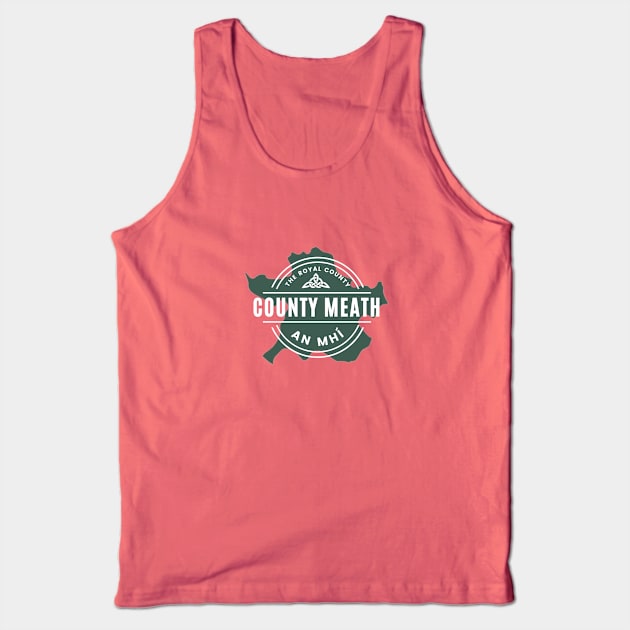 County Meath Map Tank Top by TrueCelt